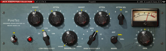 Waves JJP Analog Legends Jack Joseph Puig Vintage Modeled Plug-in Bundle (Download)