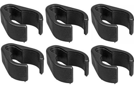 WindTech CC6 Cable Clips For Mic Stand, 6 Pack