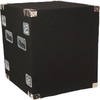 Grundorf AR12DR-BLACK AR12DR Black 12-Space Amp Rack (Black)