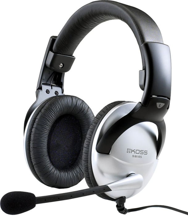 Koss SB-45 Conferencing Headset With Microphone