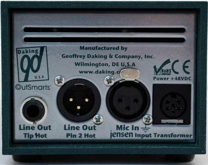 Daking MIC-PRE-ONE Mic Preamp, Class A Fully Discrete, Jensen Transformer