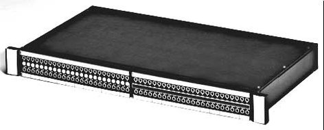 Switchcraft TTEZN15PIDC EZ Norm Programmable Patchbay With PPT Punchdown I/O, 1.5 Rack Unit