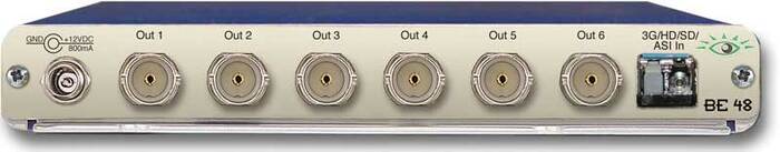 Ensemble Designs BrightEye 48 3G/HD/SD/ASI Optical To Electrical Converter And Distribution Amplifier