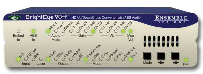 Ensemble Designs BrightEye 90-F HD Up/Down Cross Converter And ARC With AES Audio And Optical Output