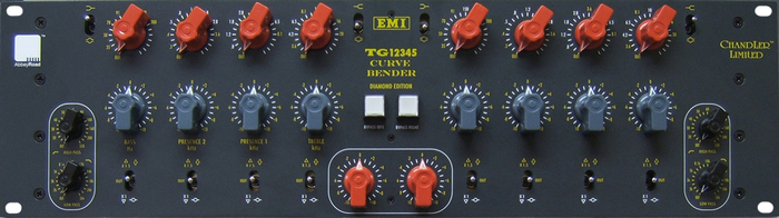Chandler CURVE-BENDER Equalizer, Based On EMI TG12345, 2 Channel, 4 Band Parametric, *Power Supply NOT Included