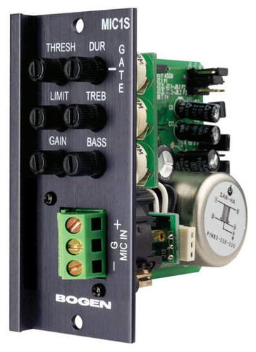 Bogen MIC1S Transformer-Balanced Microphone Input Module, Screw Terminals