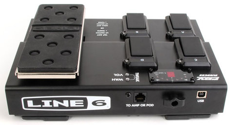 Line 6 FBV Express MkII Footswitch 4-Button Foot Controller For Line 6 Amps And PODs