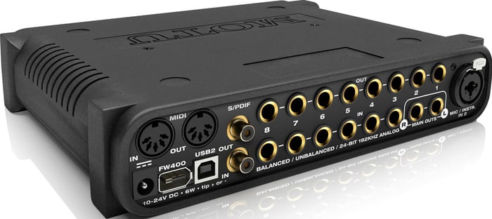 MOTU UltraLite-mk3 Hybrid 10x14 Firewire, USB 2.0 Audio Interface With DSP