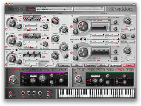 Waldorf Music LARGO-SOFTSYNTH Software,Synthesizer,VST/AU, PC Or MAC