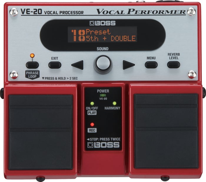 Boss VE20 Vocal Performer Pedal