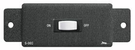 Middle Atlantic S-DEC Remote Control Switch Panel In Decora Style