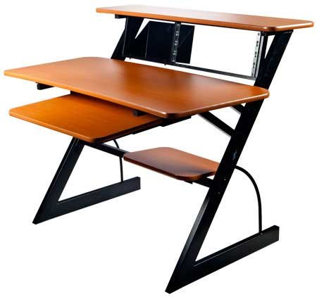 Yorkville SD2 Studio Desk, Compact Deluxe With Integrated Racks