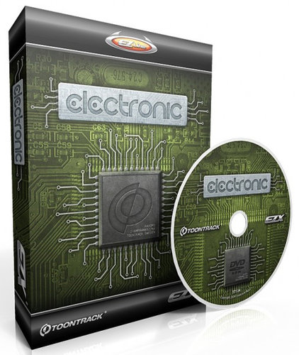 Toontrack ELECTRONIC-EZX Electronic EZX Drum Expansion For EZdrummer/Superior Drummer (Electronic Delivery)