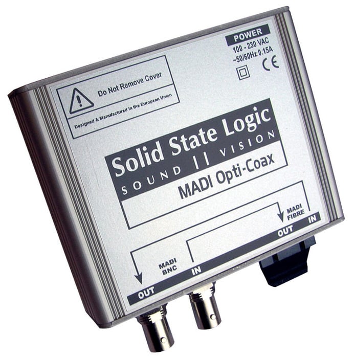 Solid State Logic MADI Opti-Coax MADI Converter