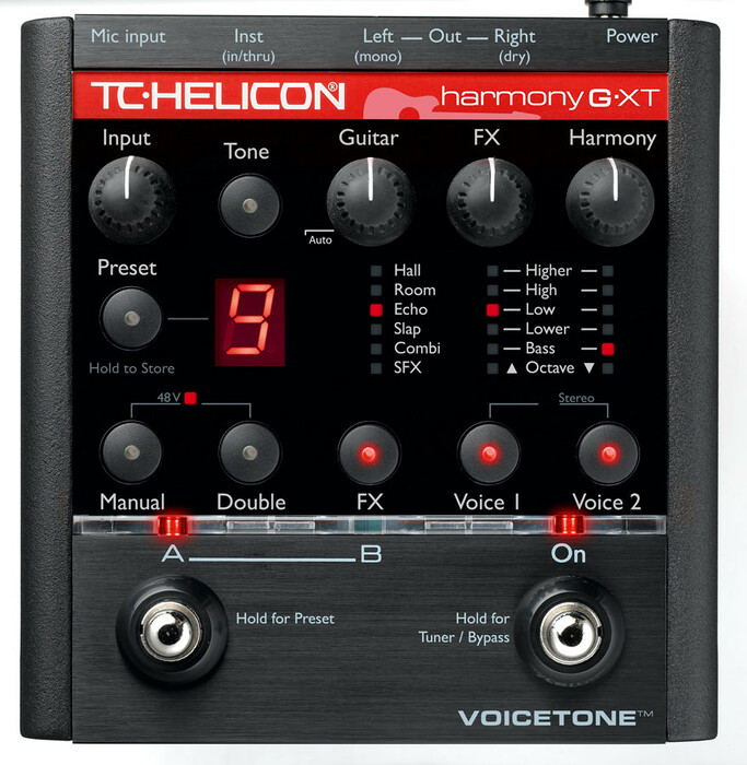 TC Electronic  (Discontinued) VOICETONE-HARM-G-XT VoiceTone Harmony-G XT Vocal Harmony Pedal