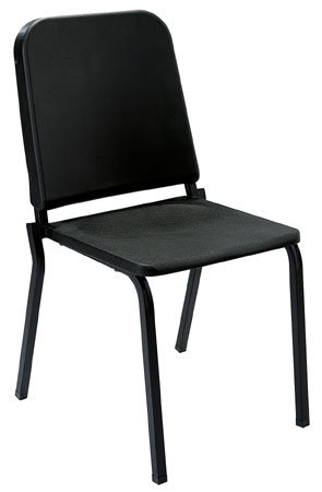 National Public Seating 8210 Melody Chair, Stackable , Black