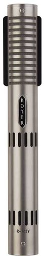 Royer R122V-MP 1 Matched Pair Of Vacuum Tube Mono Large Ribbon Microphones (in Nickel Finish)