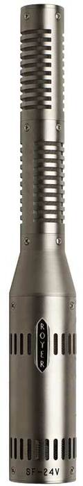 Royer SF-24V Vacuum Tube Stereo Ribbon Microphone (in Dull Satin Nickel Finish)