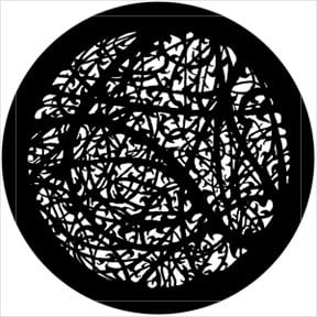 Rosco 78523 Steel Gobo, Thornery C