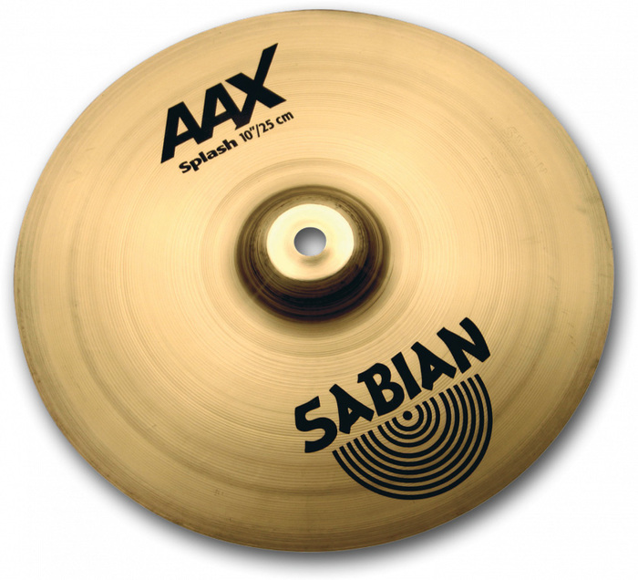 Sabian 21005X 10" AAX Splash Cymbal In Natural Finish