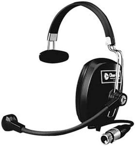 Clear-Com CC40,Sealed-Earcup Headset 1 Muff,4 Pin Female XLR 
