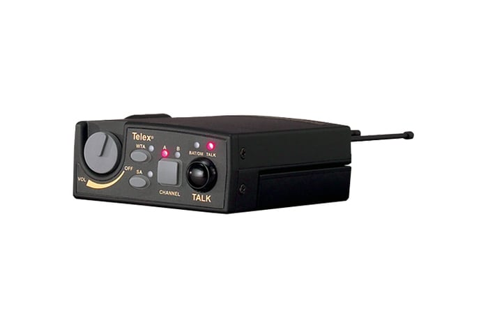 Telex TR-800-71306XX UHF 2-Channel Wireless Beltpack Transceiver