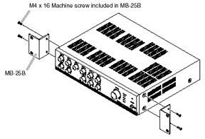 TOA MB-25B Rackmount Kit For 900 Series Amplifiers