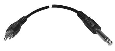Philmore CA30-PHILMORE 6 Ft. 1/4" Mono Male To RCA Male Cable