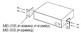 TOA MB-35B Rack Joint Bracket, 3RU