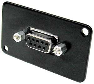 Ace Backstage C-26112 Sub-D 9-Socket Female To Solder Cups Connector, Panel Mount