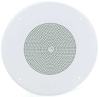 Atlas Sound Sd72w Ceiling Speaker With White Grill