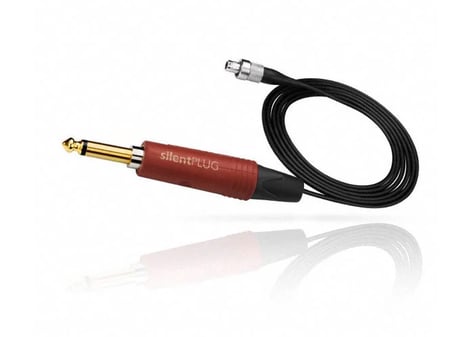 Sennheiser CI 1-4 Instrument Cable, Angled Silent 1/4" Male To LEMO