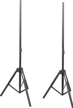 Odyssey LTS2X2B Dual Speaker Tripod Stand Pack With Bag