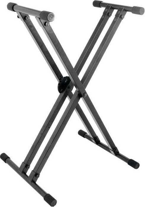 On-Stage KS8291 ERGO-LOK Double-X Keyboard Stand With Lok-Tight Construction
