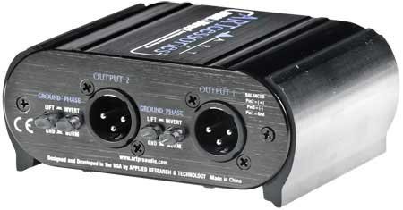 ART DUAL-Z-DIRECT DUALZDirect Dual-Channel Passive DI Box