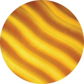 Rosco 33002 ColorWaves Glass Gobo, Amber Waves