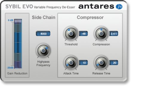 Antares SYBIL-EVO Variable Frequency De-Esser Plug-in (Mac/PC)