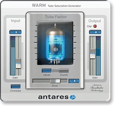 Antares WARM Tube Saturation Generator Plug-in (Mac/PC)