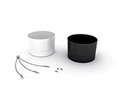 Bose Professional 30094 Pendant-Mount Kit For DS 16F Speaker, Black