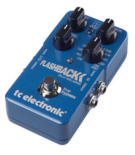 TC Electronic  (Discontinued) FLASHBACK-DELAY Flashback Delay Delay Guitar Pedal With Looper