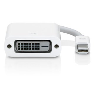 Apple Mini DisplayPort to DVI Adapter Mini DisplayPort Male To DVI Female, MB570LL/B