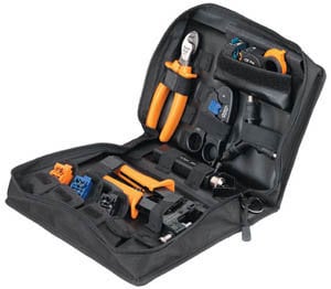 Paladin Tools 906003 12-Piece CoaxReady™ Compression Toolkit With Zippered Case