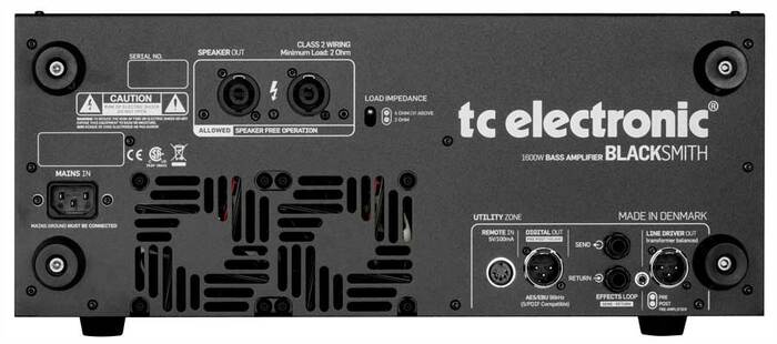 TC Electronic  (Discontinued) Blacksmith 1600W Bass Amplifier