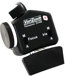 Panasonic ROCKDVXZFI Varizoom Rocker-Style Controller, Controls Multi-Speed Zoom, Focus, Iris, Record/Pause