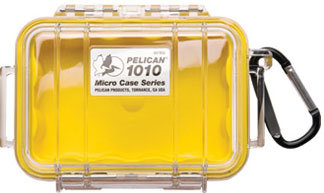 Pelican Cases 1010 Micro Case 4.4"x2.9"x1.7" Small Portable Electronics Case