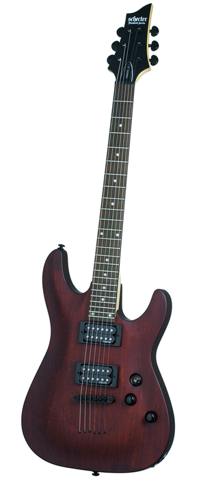 Schecter Omen-6 Guitar, Electric String-Thru