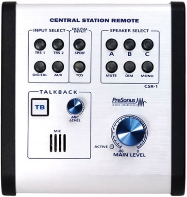 最終値 PreSonus Central Station Plus CSR-1 PreSonus Central Station PLUS Central Station with CSR1