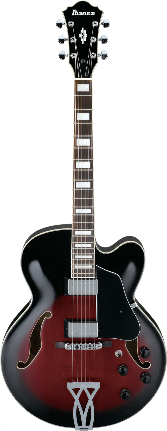 AS　エイドオー　ボッコム Ibanez AF Artcore Olive Metallic AF75 OLM Hollow Body