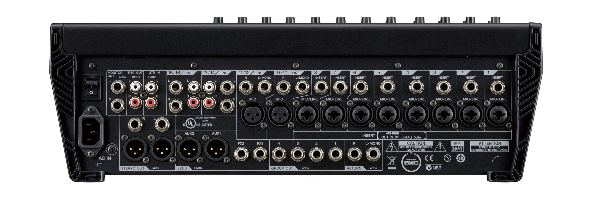 Yamaha MGP16X 16-Channel Compact Analog Mixer | Full Compass Yamaha MGP16X 16-Channel Compact Analog Mixer | Full Compass