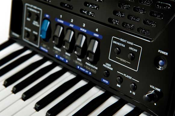 Roland FR-1X V-Accordion - Black Compact Digital Piano-style Roland FR-1X V-Accordion - Black Compact Digital Piano-style